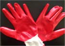13G nylon nitrile gloves