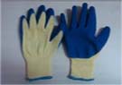 cotton plam gloves