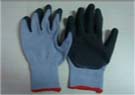 21S cotton palm coated gloves