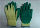 0S cotton palm coated gloves