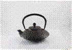 cast iron iron teapot