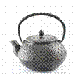 big rain points teapot