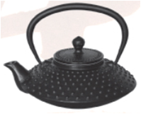 500ML big partcile teapot