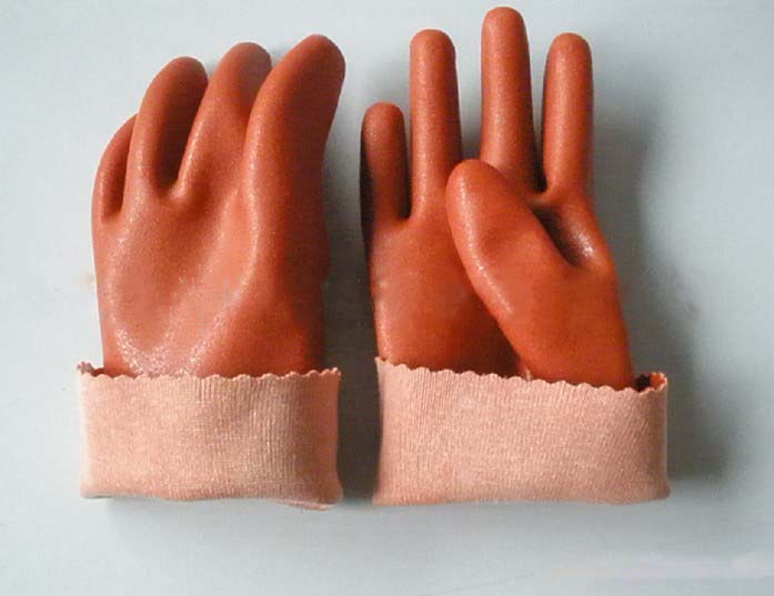 PVC acid&alkali proof glove